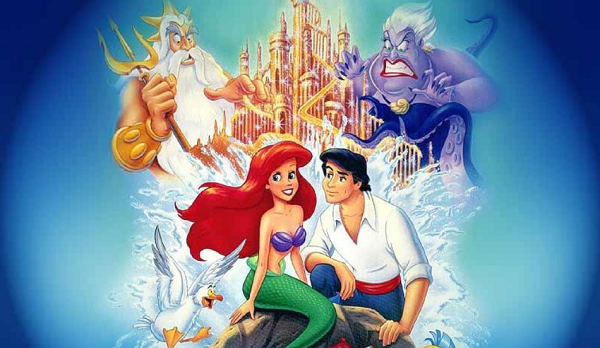 The Little Mermaid 经典动画电影海报