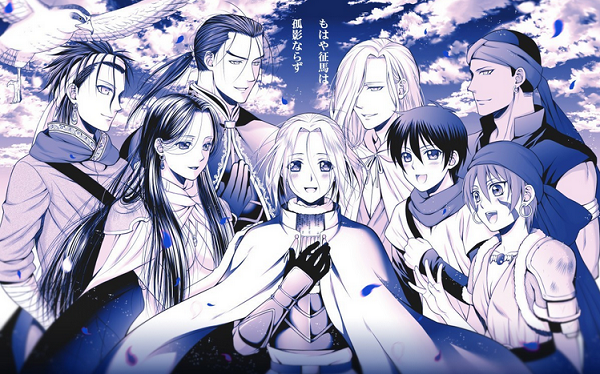 亚尔斯兰战记动画片主角团队集结