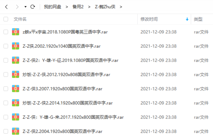 蜘蛛侠8部电影合集4K蓝光收藏版封面