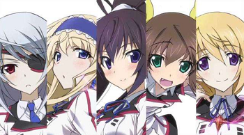 无限斯特拉托斯动画片经典海报