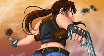 黑礁动画片经典海报与主角团队