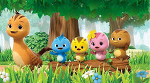 萌鸡小队第一季第二季全集高清中字学龄前早教益智动画片下载在线观看插图 萌鸡小队高清合集封面与四只可爱的萌鸡宝宝