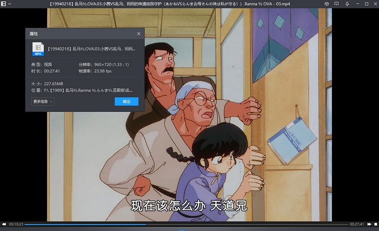 乱马1/2电影及OVA经典场景