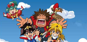 魔神英雄传全系列海报，展现战部渡与龙神丸的英姿