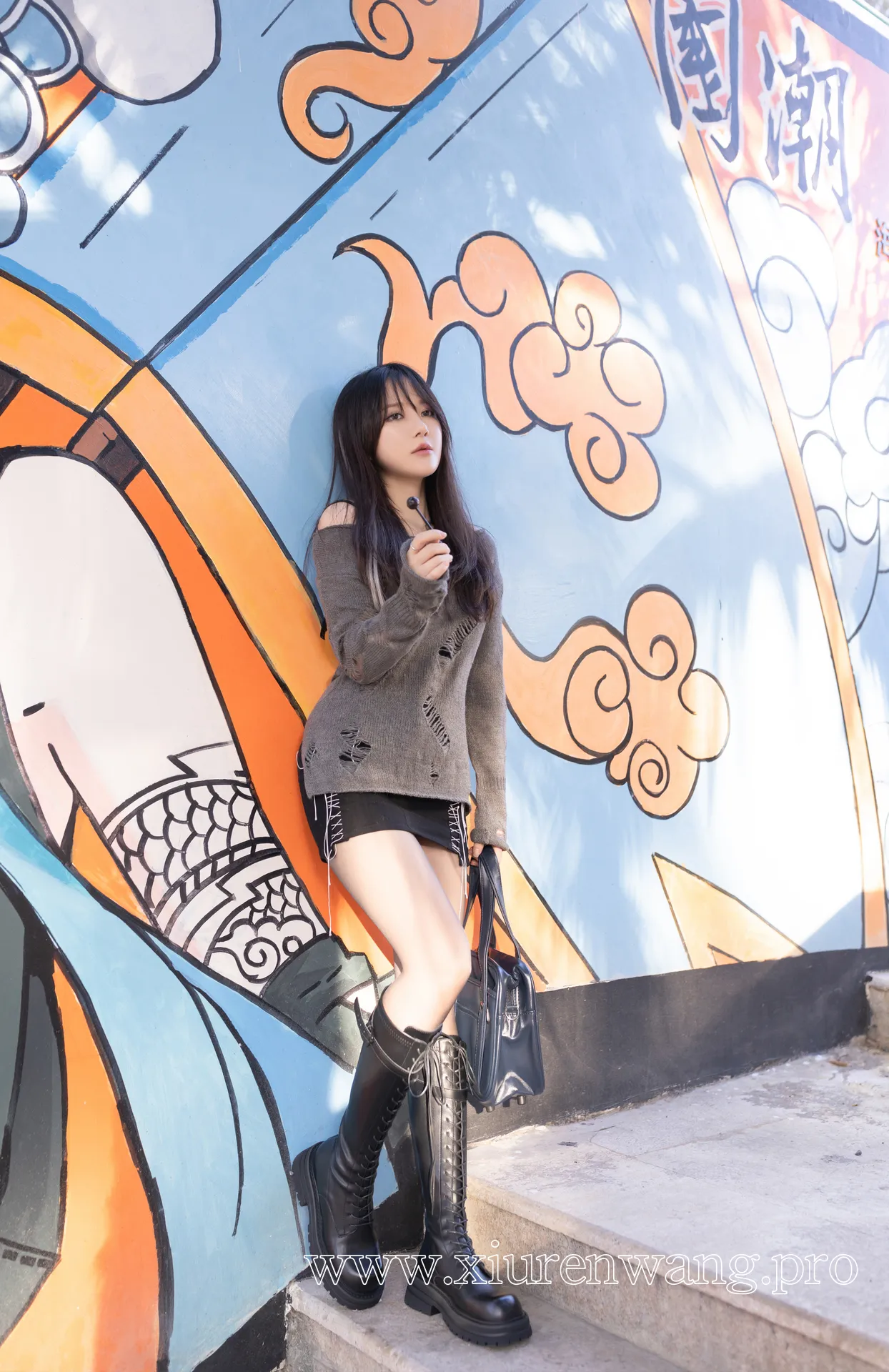 [精品]秀人名模鱼子酱Fish最新更新！私购未上架《考试危机》cos套图合集在线观看