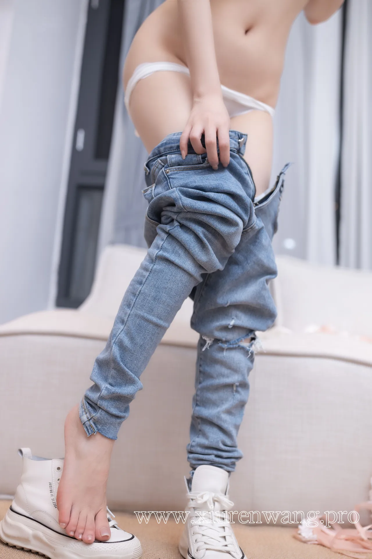 [精品]在线追更！鱼子酱Fish《牛仔情趣》cos套图私藏合集曝光，未上架资源抢先看