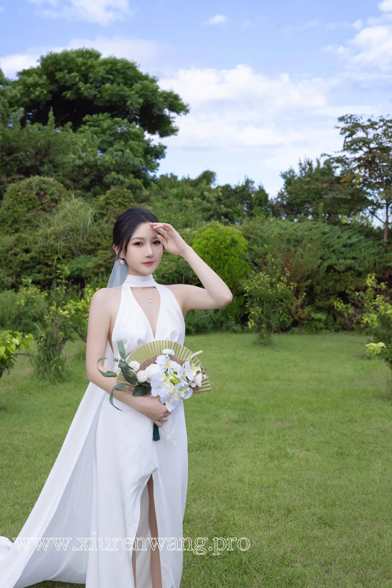 [精品]最新更新！鱼子酱Fish《婚礼》cos套图在线观看，作品合集解锁秀人名模高光时刻