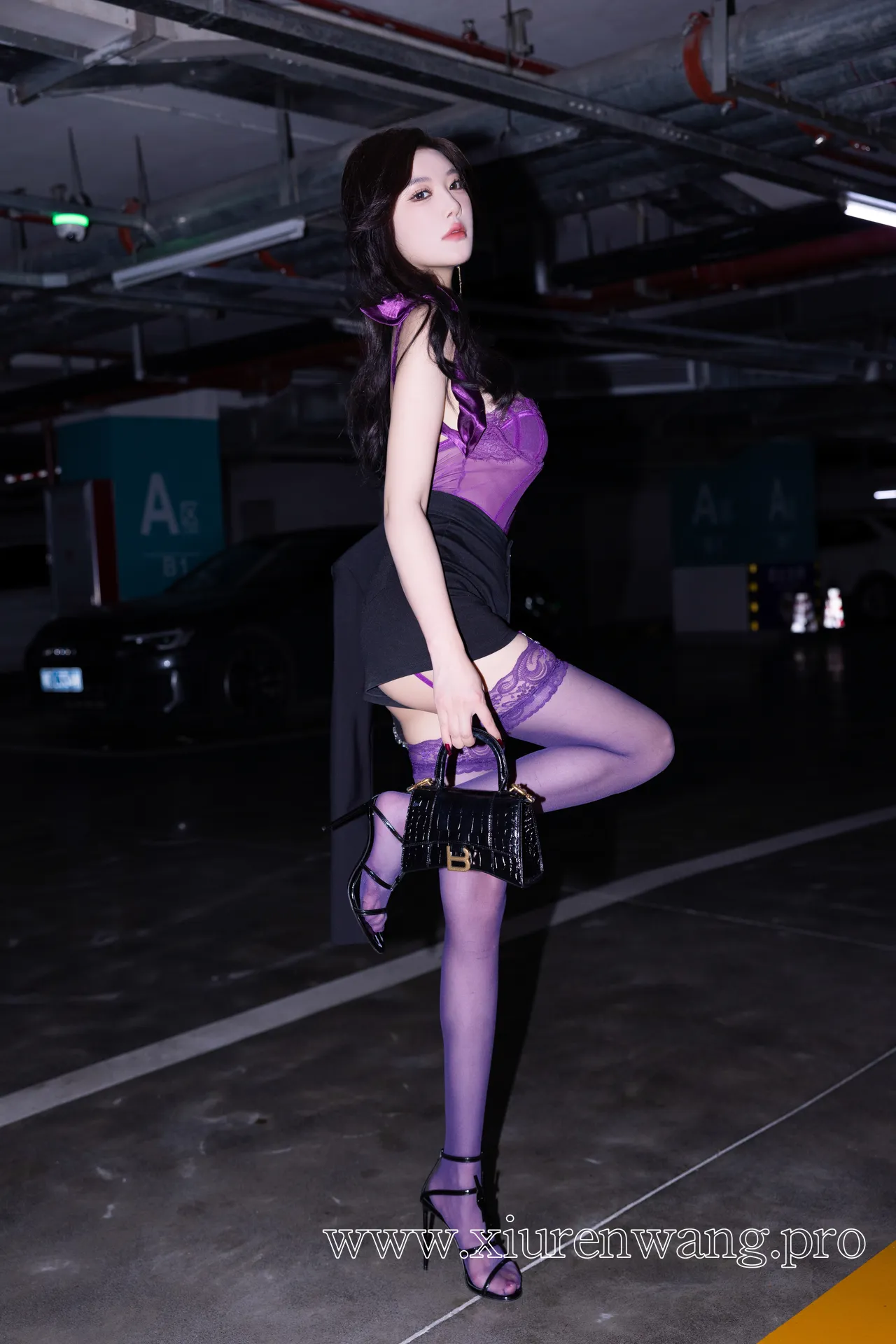 [精品]杨晨晨Yome紫色轻透情趣cos套图合集：最新更新在线观看全解析