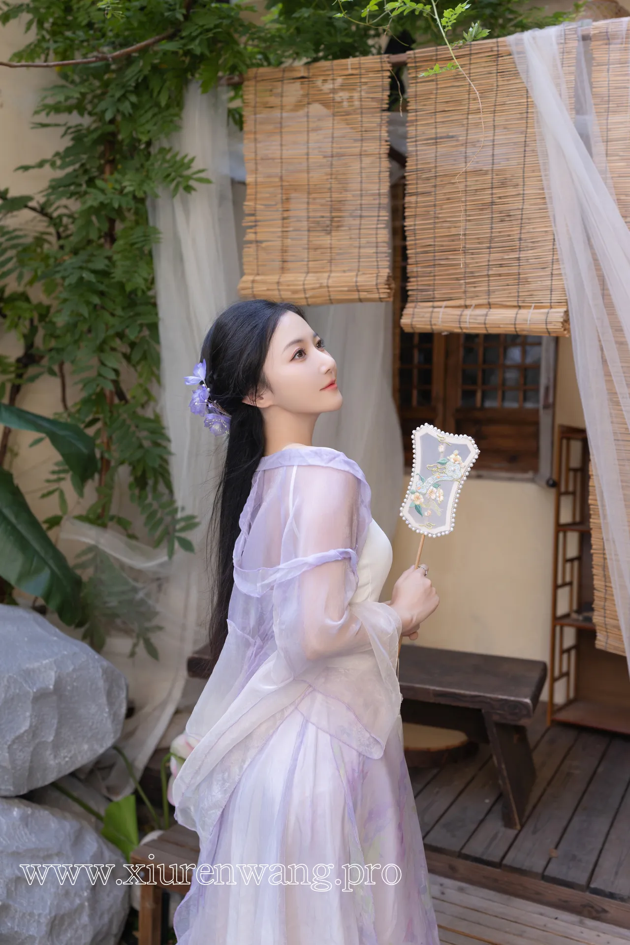 秀人名模鱼子酱Fish《蝴蝶》写真开篇视觉盛宴