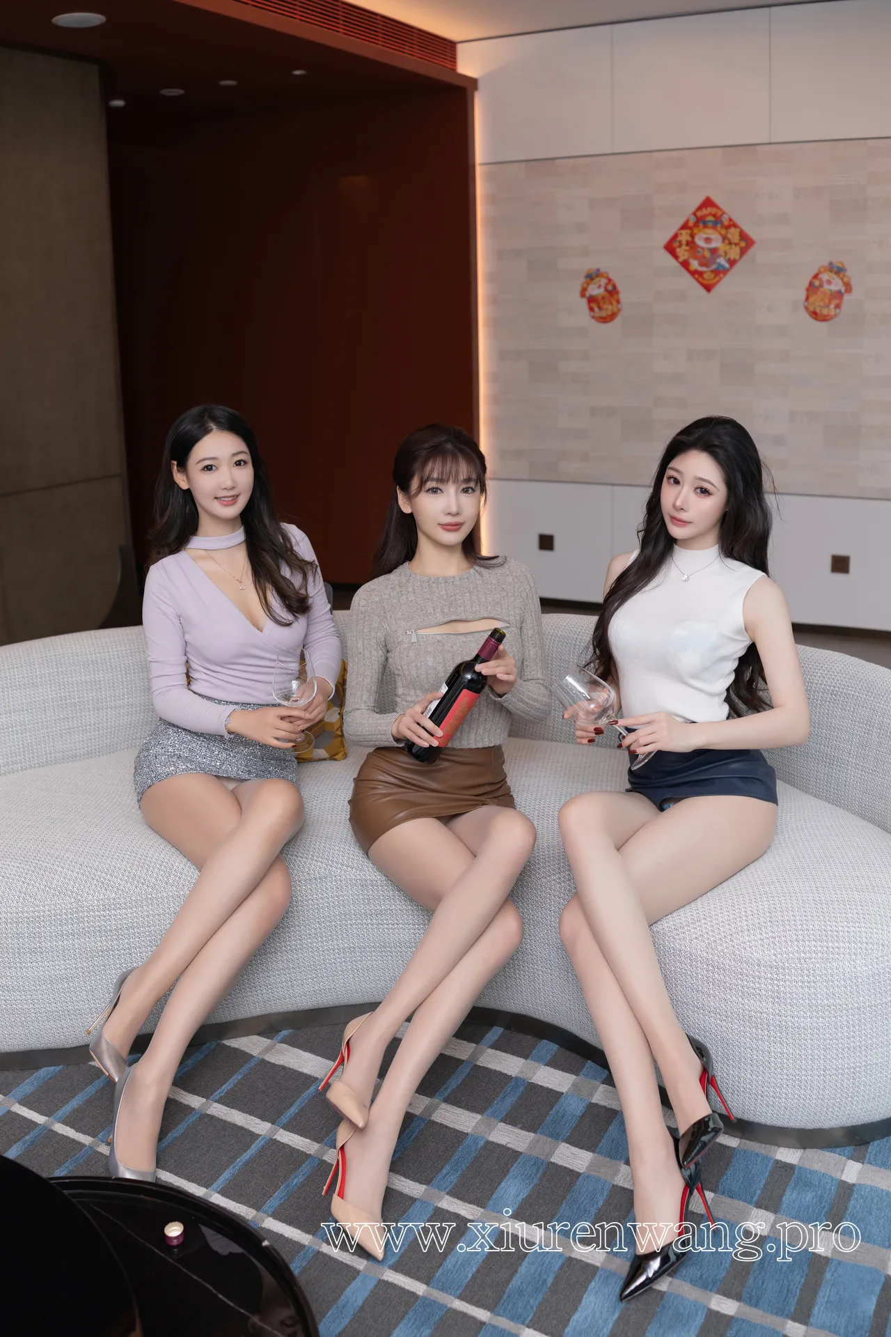小恩雅 与 浅浅Danny 风格的国风新年写真