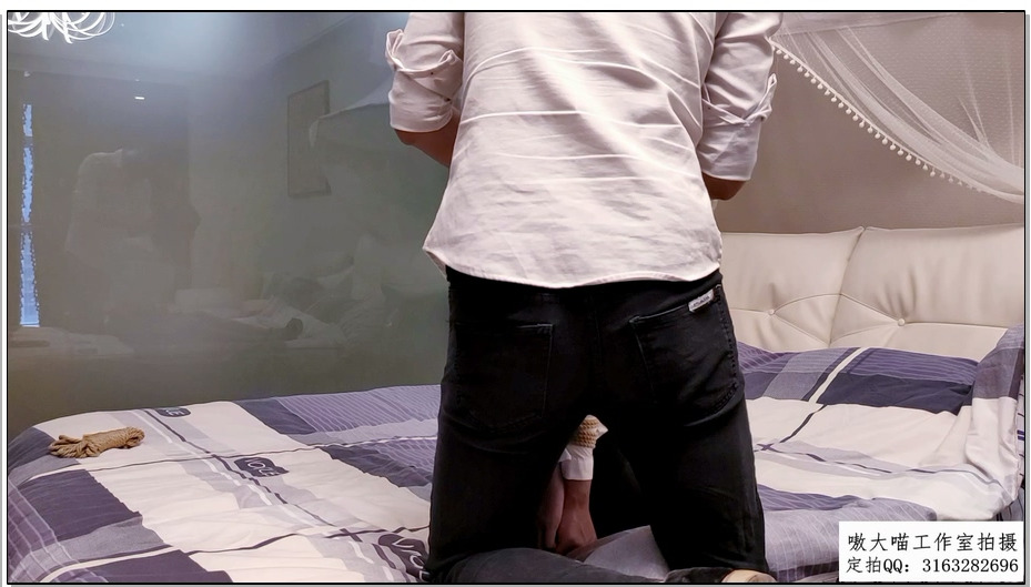 【嗷大喵】极限紧缚挑战 -清研 欧式直臂超级紧缚完全并拢+超紧驷马+口球放置+再被欧式…