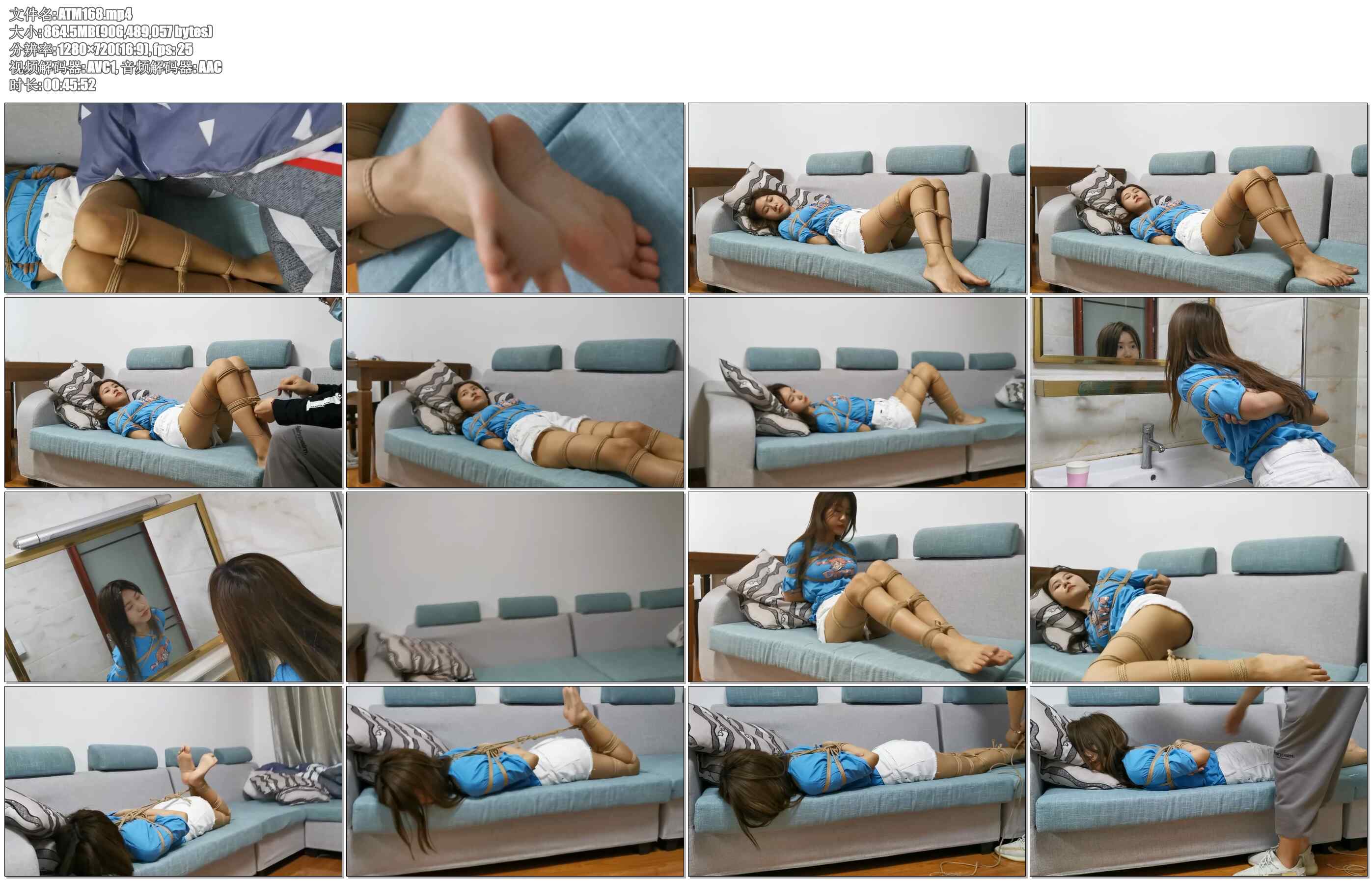 【奥特曼】女神的一天 全集 甘然紧缚放置 伺候洗漱 喂食喝水驷马