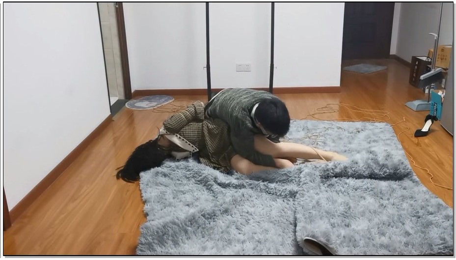 【奥特曼】把疯狂反抗的诗诗老师绑成驷马