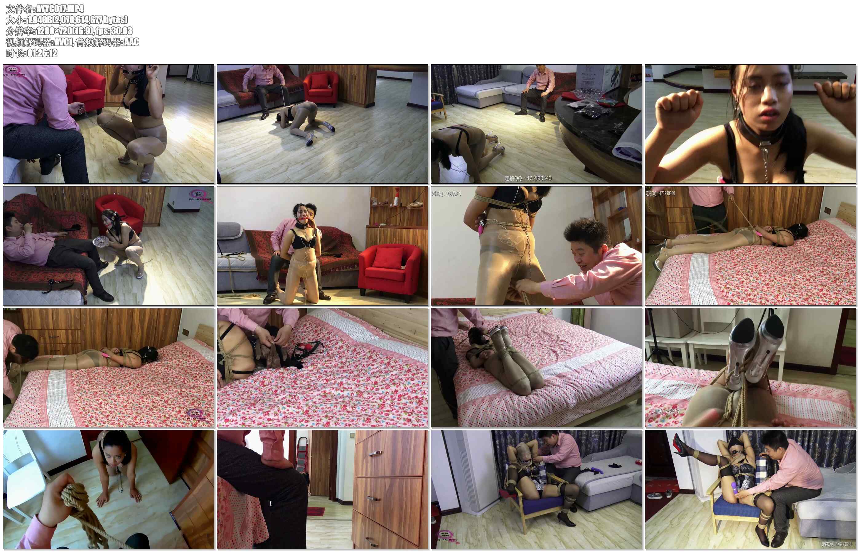 【暗狱原创】美女犬调教-K9犬艺紧缚调教母狗女奴，犬艺（遛狗,扒伏,蹲,墙角尿尿,寻回）