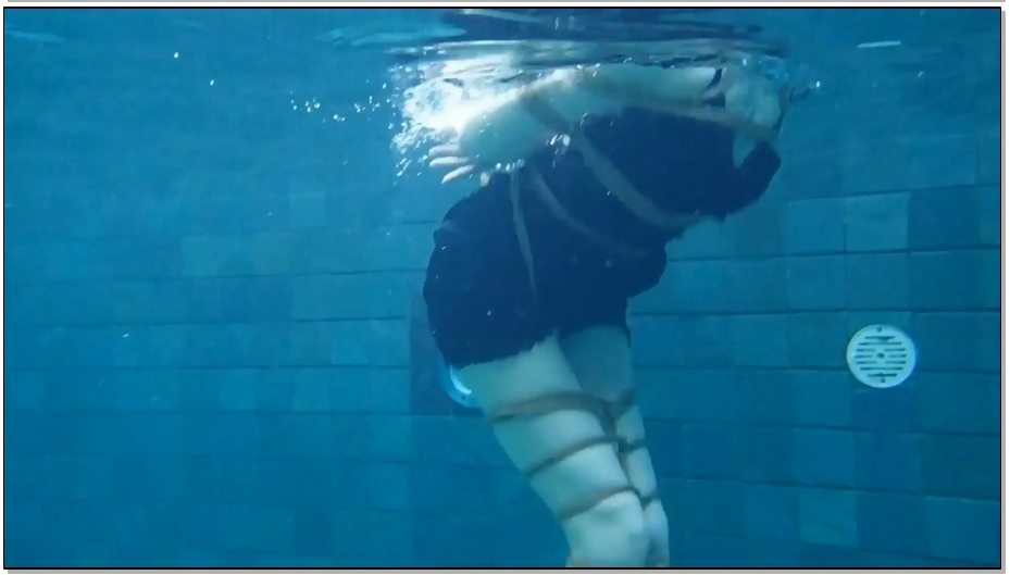 【白城出品】调教记录 泳池别墅紧缚调教