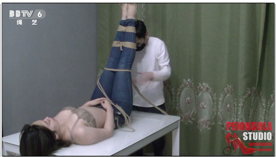 【半岛束艺】悬吊 海语钟摆倒吊玩弄