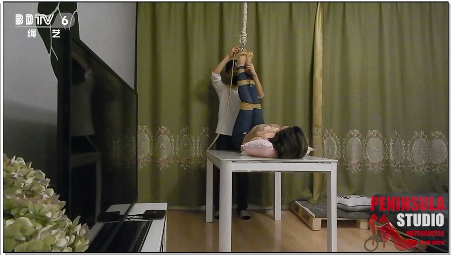 【半岛束艺】悬吊 海语钟摆倒吊玩弄