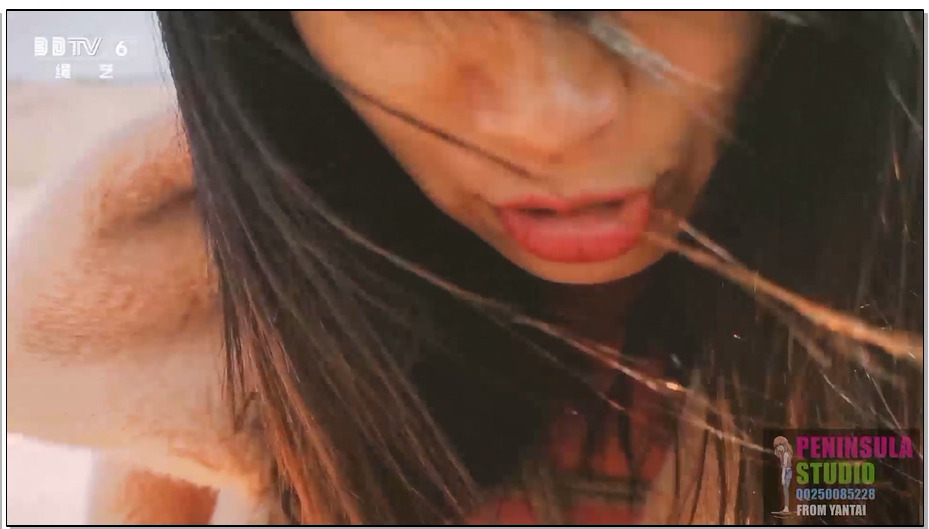 【半岛束艺】虞瑾儿撩人舞裙股绳沙滩