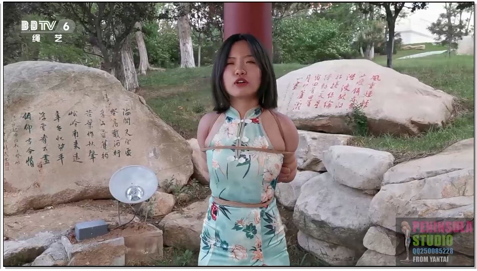 【半岛束艺】【外】海语齐B小旗袍公园散步，TK，唱歌（大妈各种看）