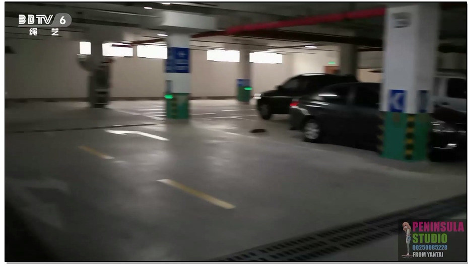 【半岛束艺】海语牵桃子直臂脚镣小区散步2：独自坐电梯