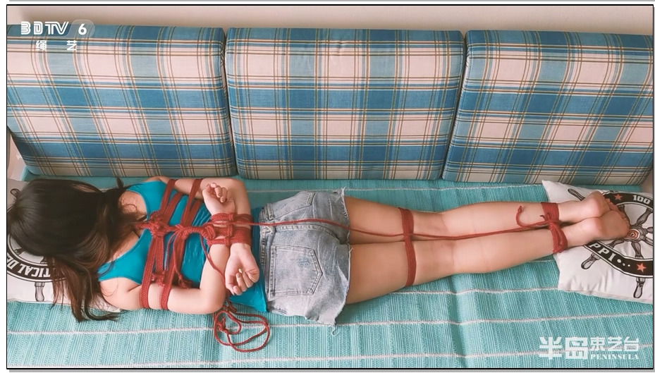 【半岛束艺】绳艺临时工：可乐驷马脱缚，脱到手软求饶