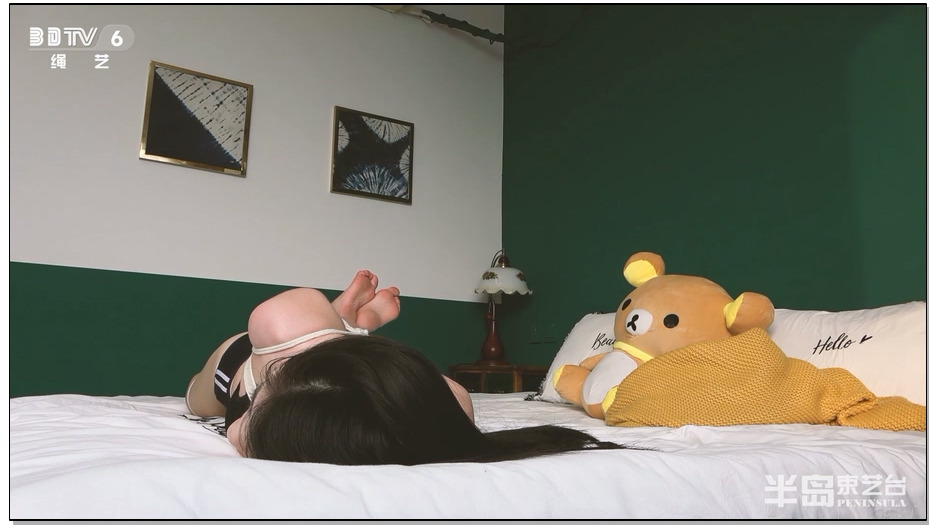 【半岛束艺】箱子里有什么：冷兮DWN风全紧缚堵嘴挣扎