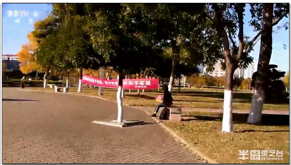 【半岛束艺】公园露天捆绑