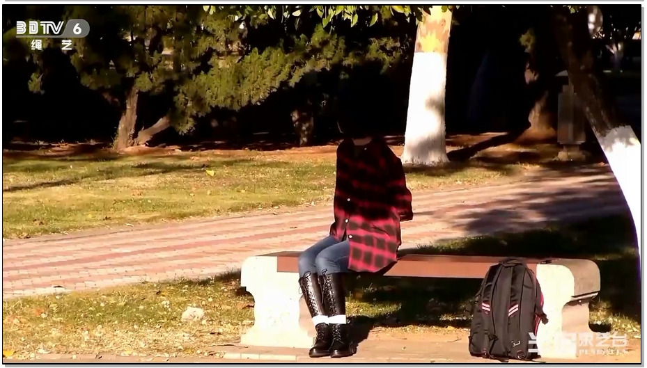 【半岛束艺】公园露天捆绑