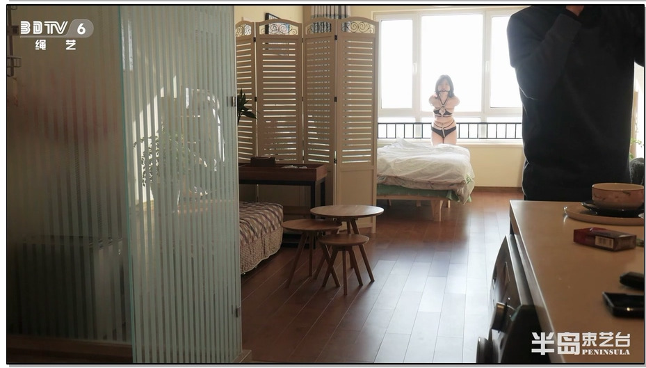 【半岛束艺】不公平的游戏：海语束缚手脚捉迷藏