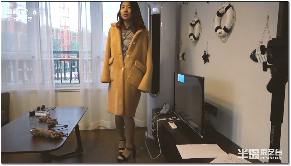 【半岛束艺】阿紫春风瑟瑟小区无裤散步