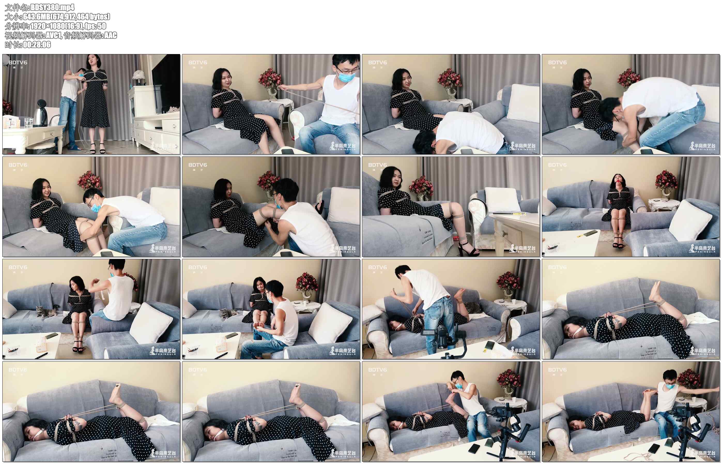 【半岛束艺】新模伊莱娜体验日式小高手驷马勒嘴