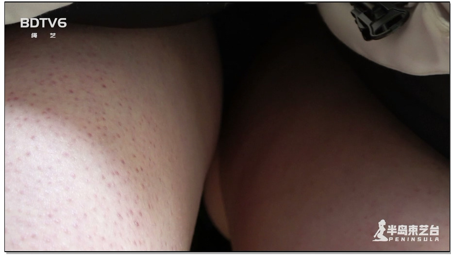 【半岛束艺】美国客户定拍：羽绒服里的美体脱缚挑战