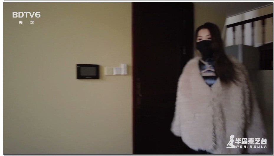 【半岛束艺】这个冬天一个也不能少 诺米胶衣捆绑户外溜达