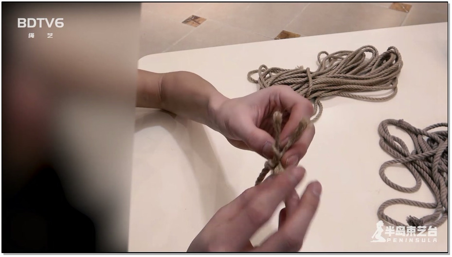 【半岛束艺】第二课：各类实用型日式衍生样式及麻绳绳头编法