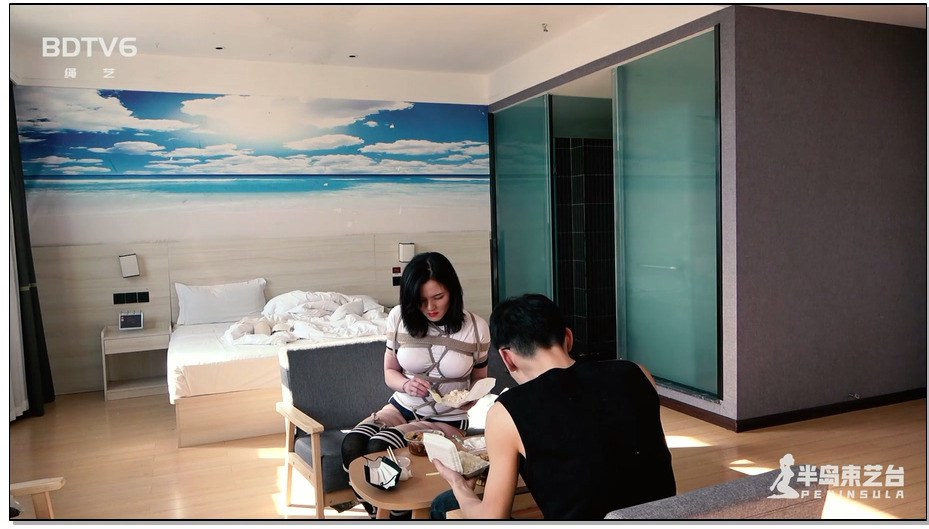 【半岛束艺】半岛潜规则又来了，扎林娜与外卖小哥的故事