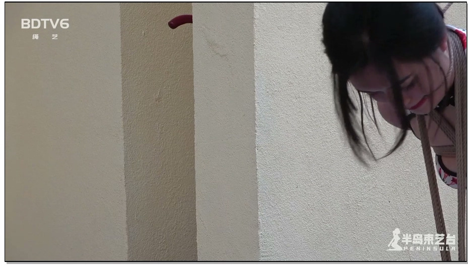 【半岛束艺】扎林娜跪吊口水收集