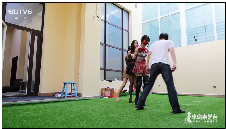 【半岛束艺】西玛 野樱 佐伊 老鹰抓小鸡