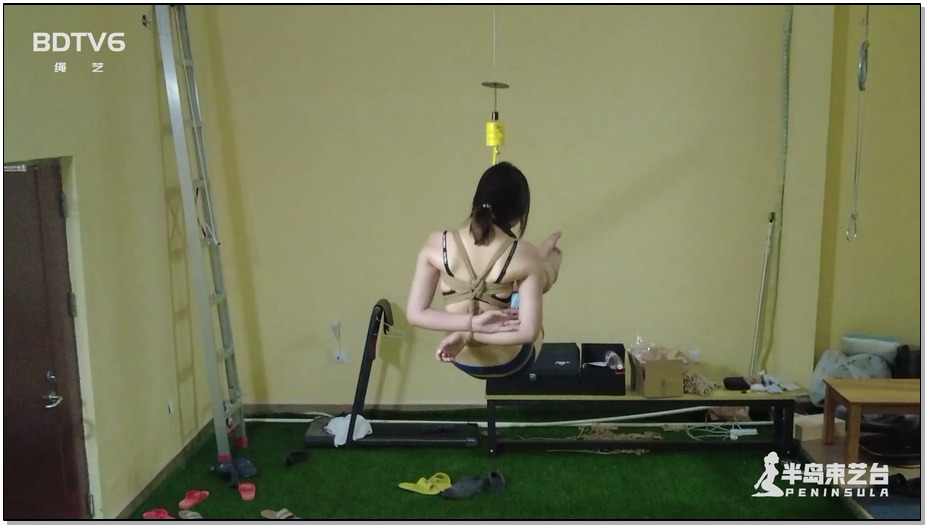 【半岛束艺】首席试飞员拉丁仰面吊定型实验
