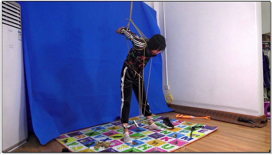 【clz原创】小艾欧式分脚吊，双环大口夹连着吊绳，股绳