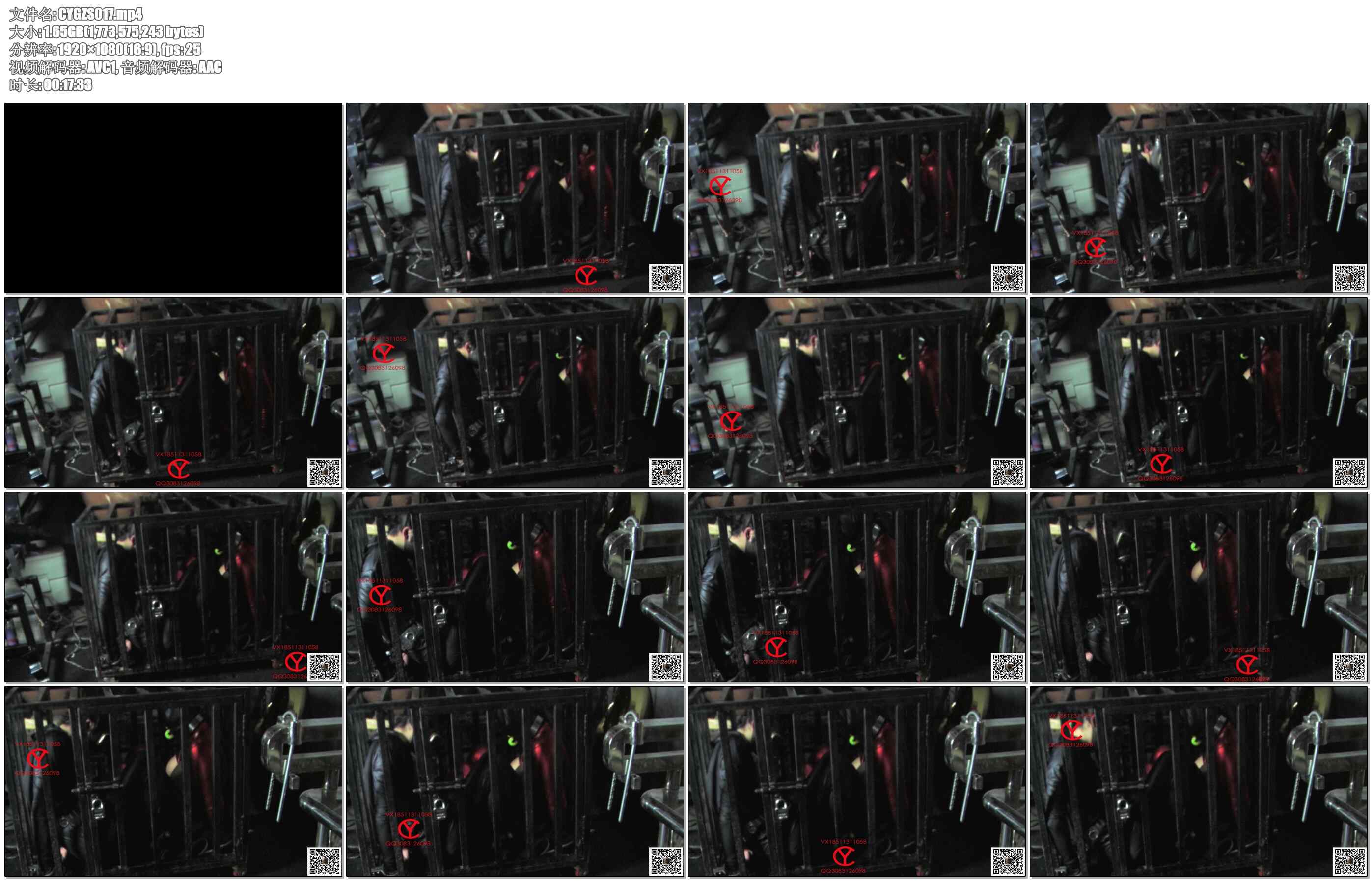 【禅狱工作室】夫妻不和惨遭铁笼禁锢