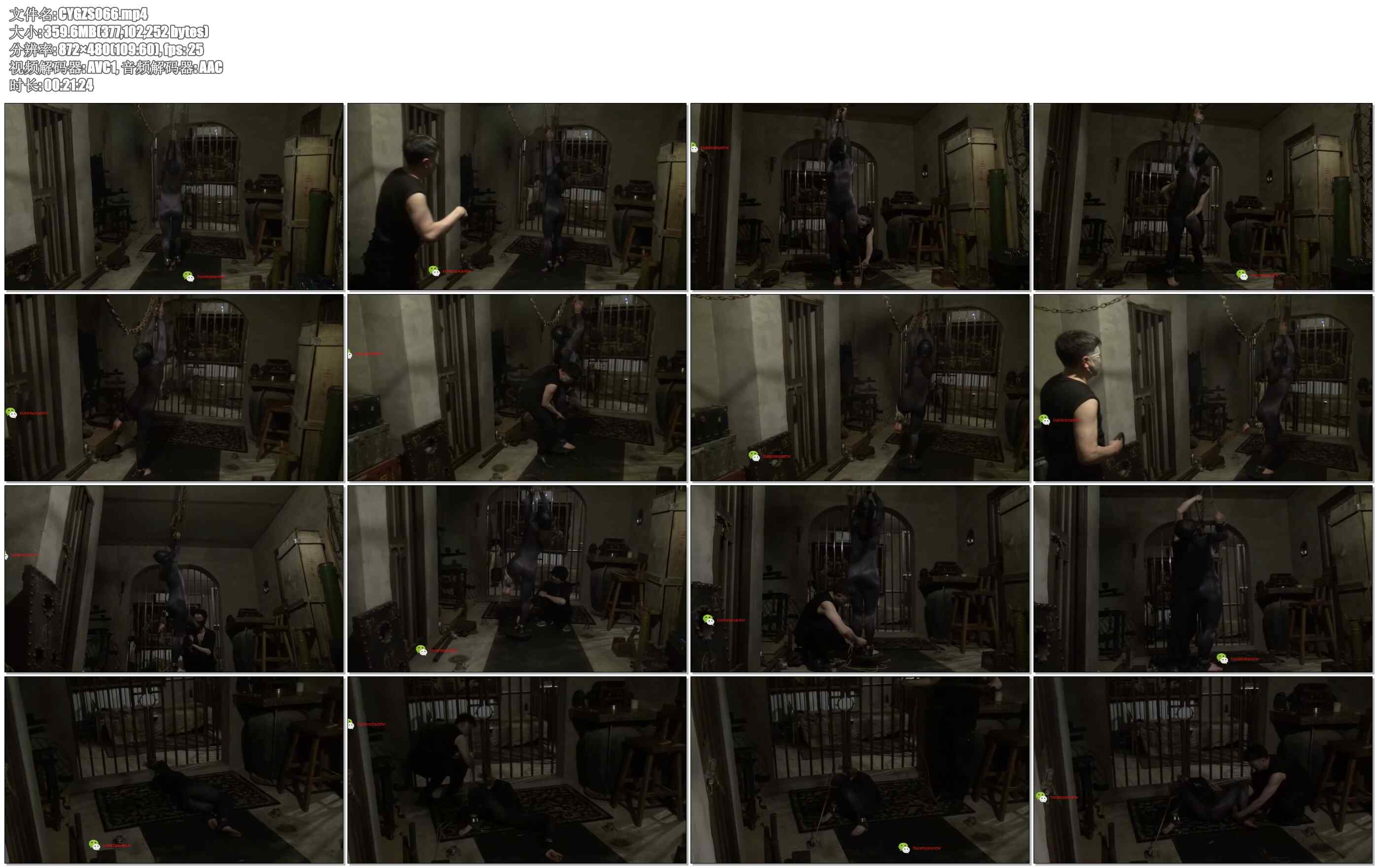 【禅狱工作室】女囚2165在7天监禁生活中每天例行鞭打100鞭