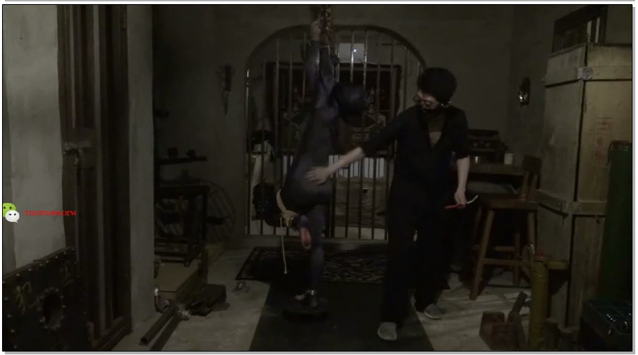 【禅狱工作室】女囚2165在7天监禁生活中每天例行鞭打100鞭