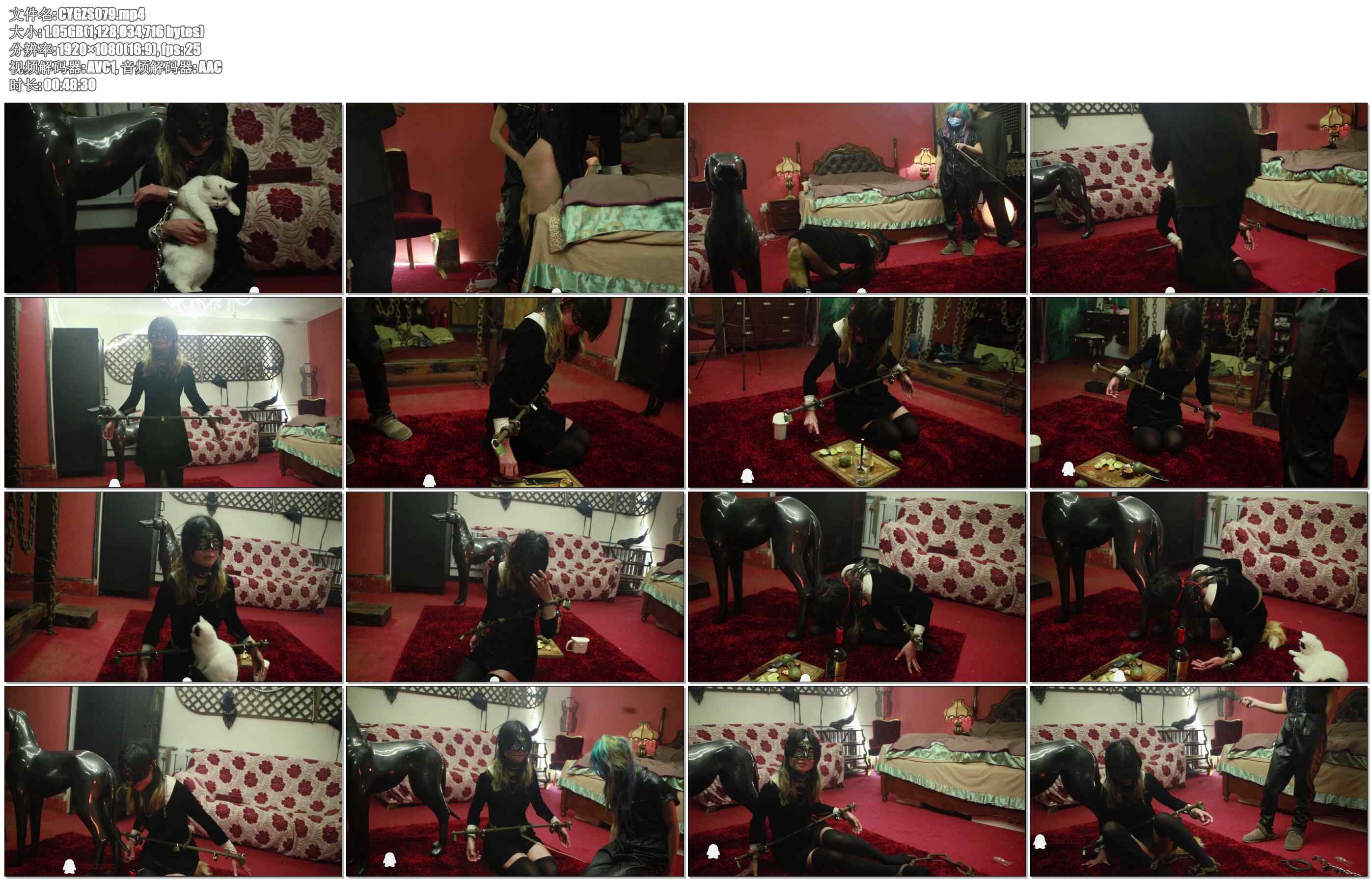 【禅狱工作室】BL镣铐女仆生活体验