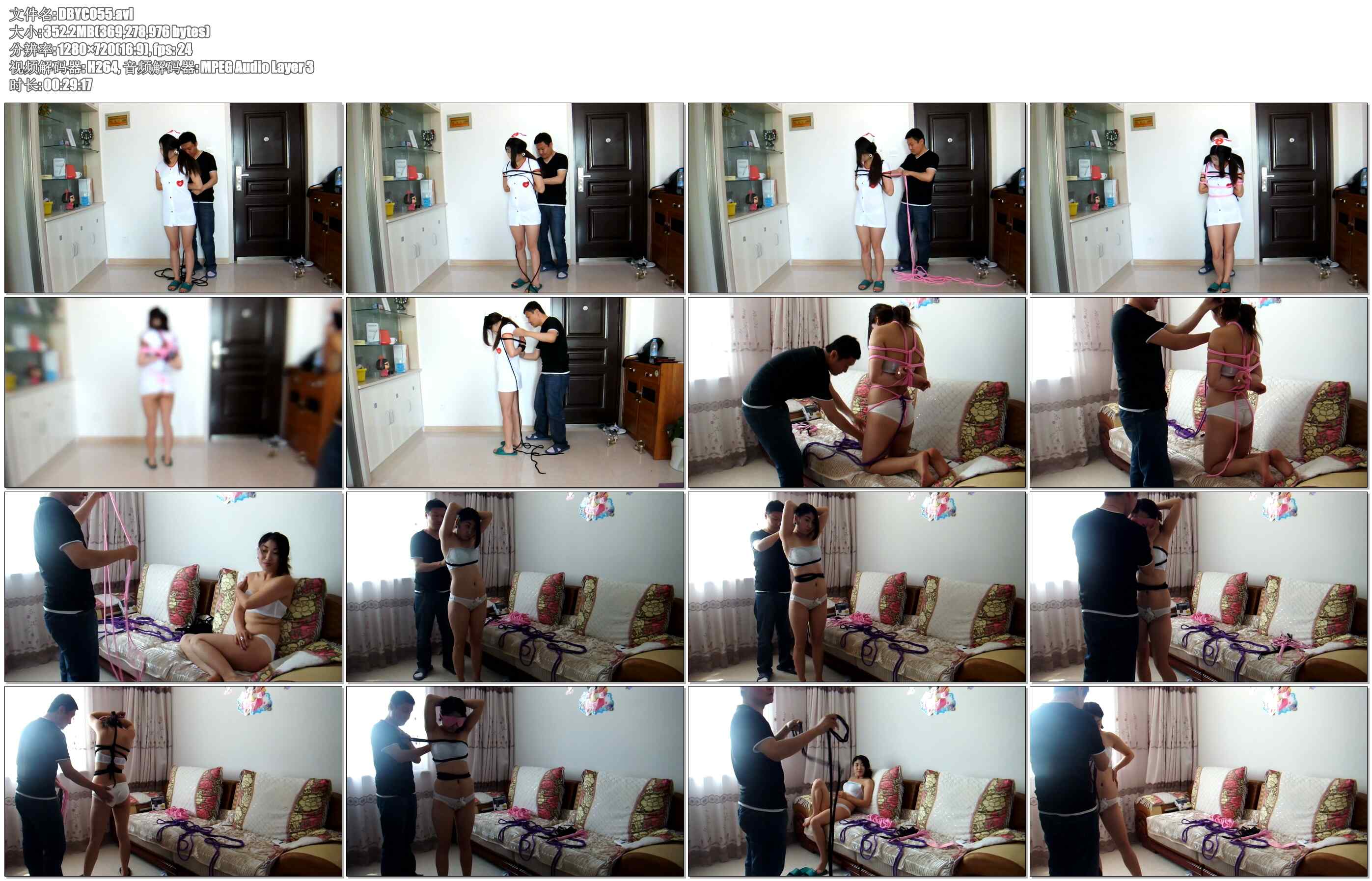 【东北原创】护士装内衣现场交流 上