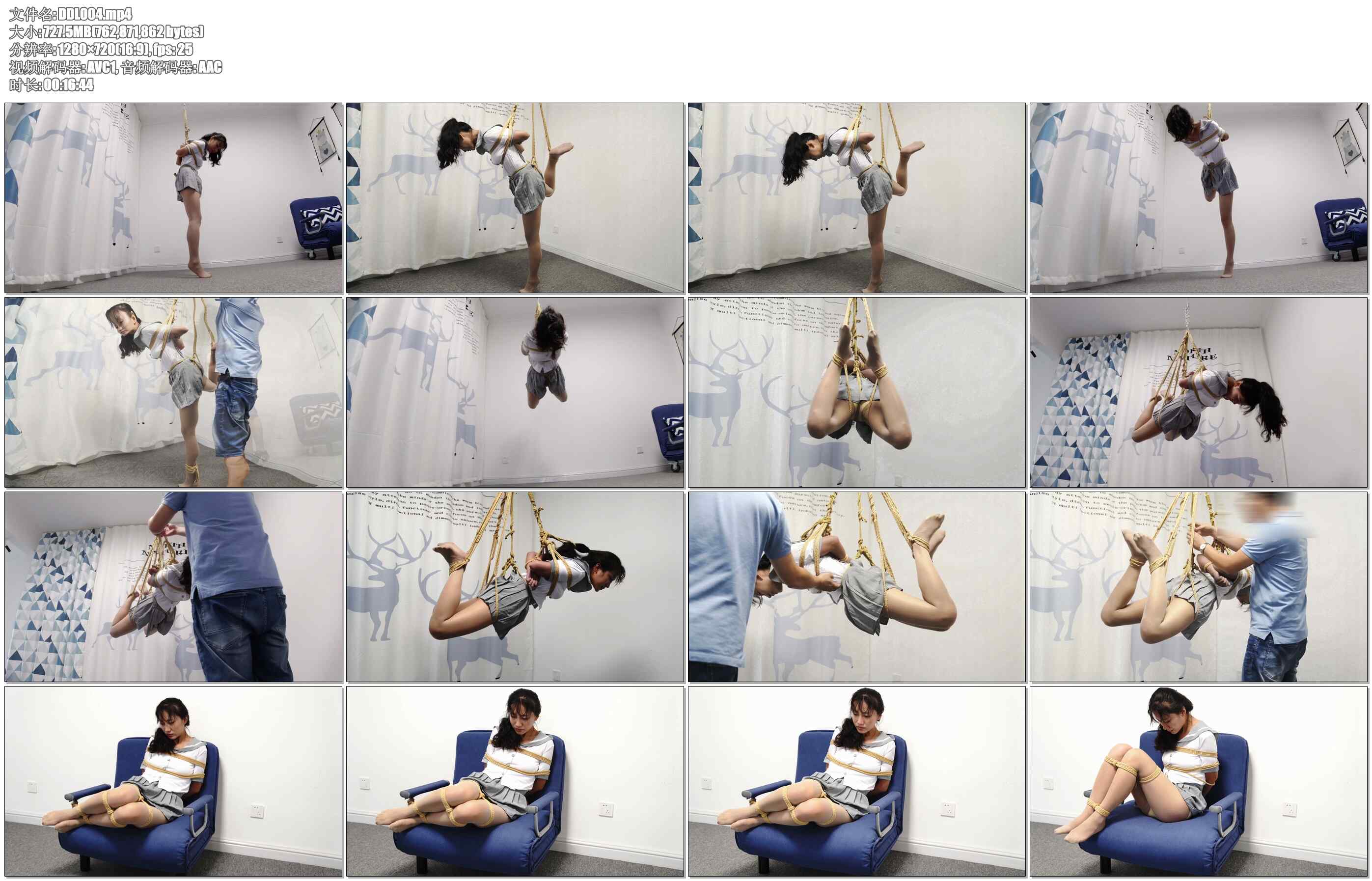 【多多洛】一米七的小姐姐，吊缚的时候更显大长腿