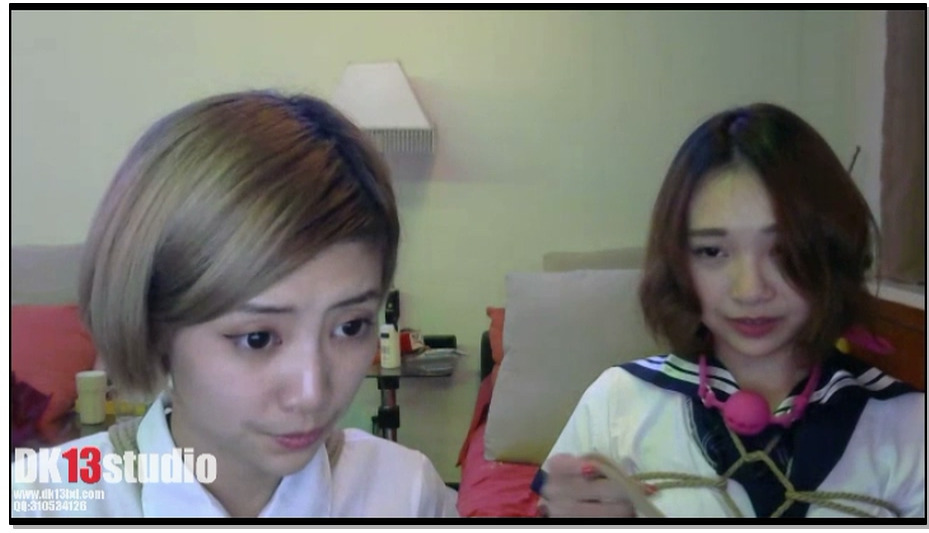 【DK-13】小宝+小仙儿 直播实录2个小时 特价出售！更深层的了解两位可爱模特