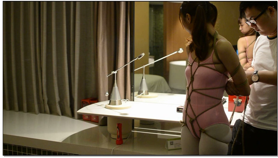 【阿木作品】软萌妹纸和绳子更配哦！～体操服+白丝+可爱女孩白一带诱惑龟甲kb～上