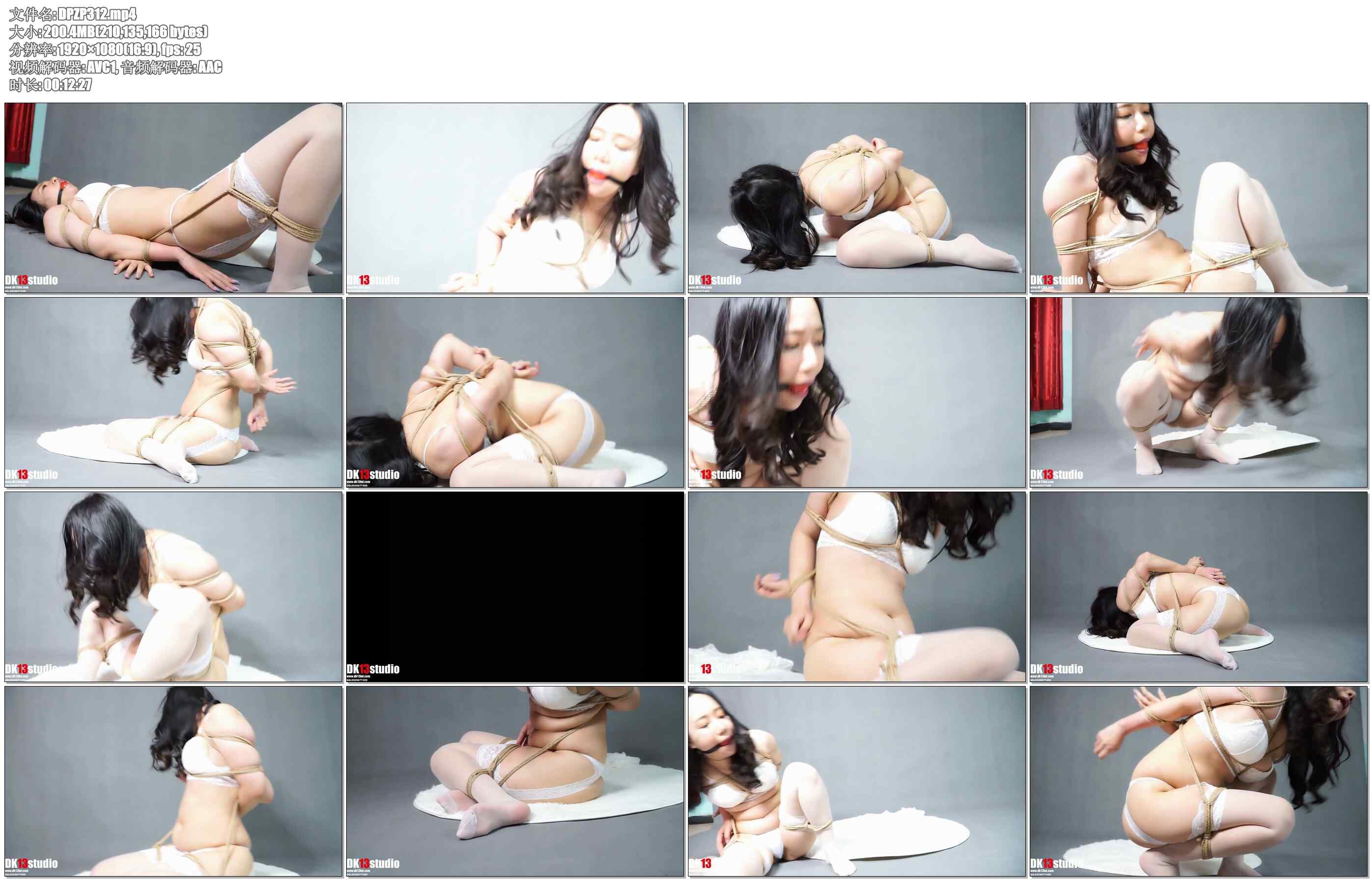 【DK-13】鹿纯 新人上映！新人M就是卖力，想要挣脱，把自己累着了！ 