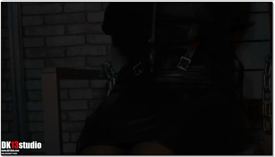 【DK-13】新人桃子 皮革拘束服 特工潜入失败 新器械+新模特！表现欲望很强烈！