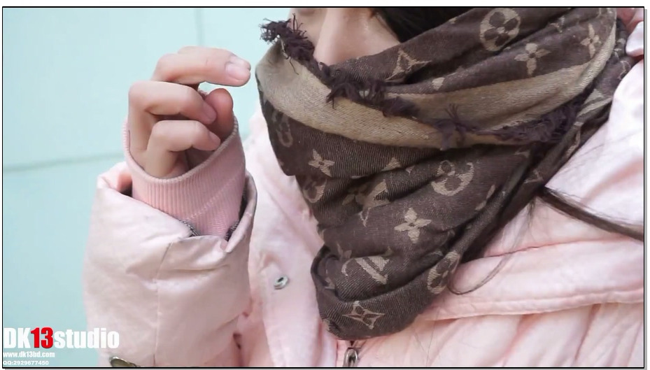 【DK-13】沐子 户外蛋蛋 沐子携带遥控蛋蛋，户外与车内进行她的游戏 差点被人看到！